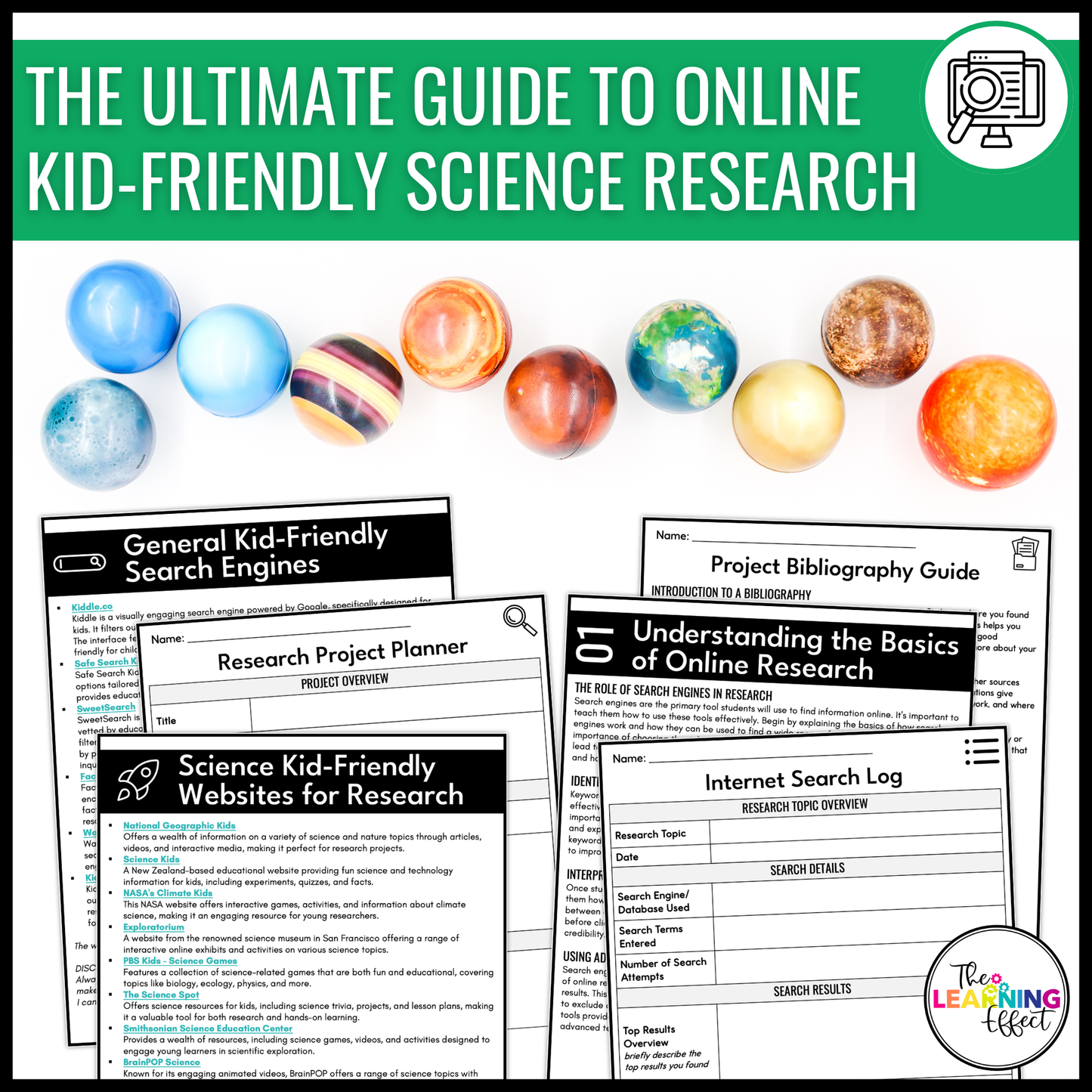 Science Projects for Upper Elementary | Research Activities for 4th, 5th, 6th Grade