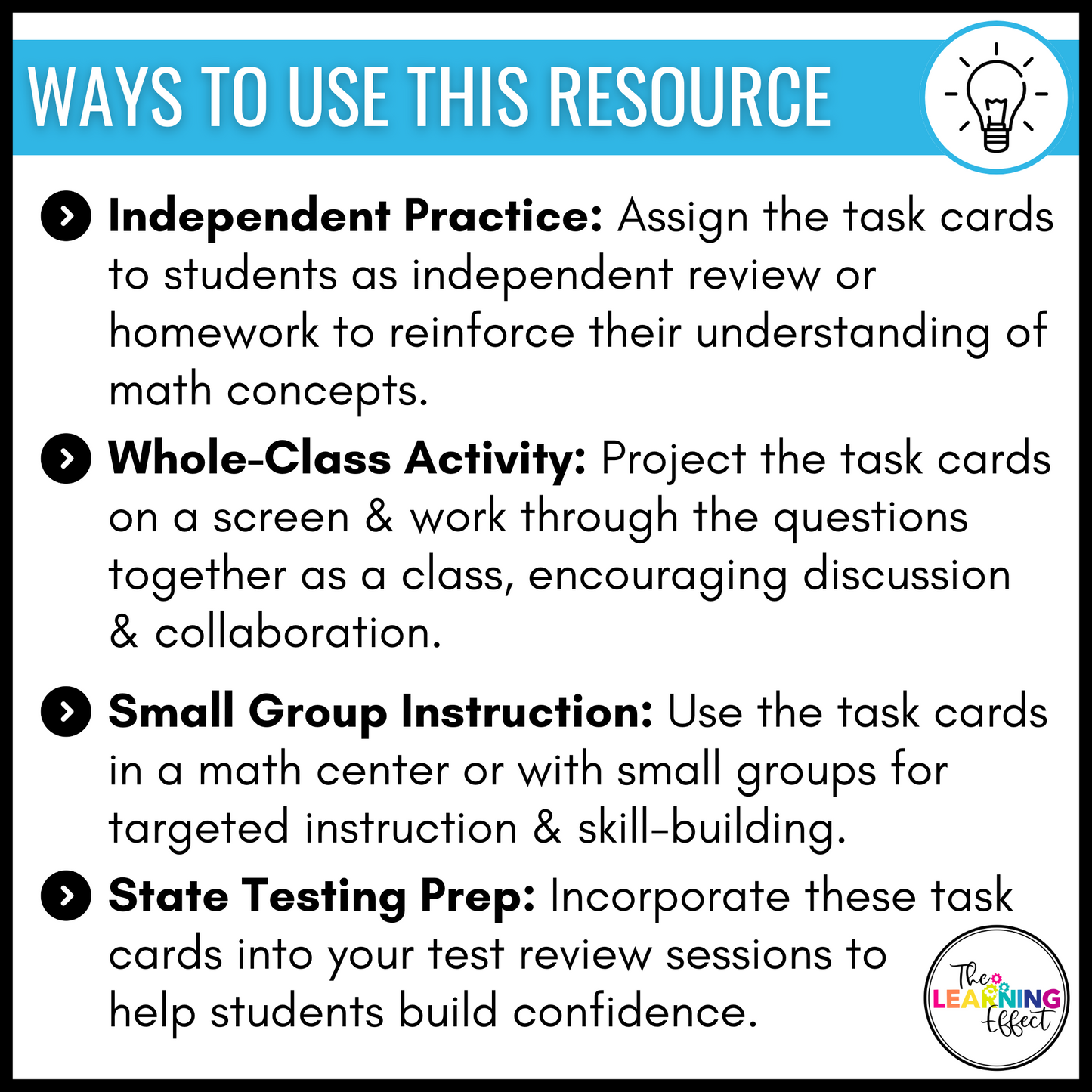 4th Grade Math Spiral Review #3 Google Slides | Digital Task Cards Test Prep Activity