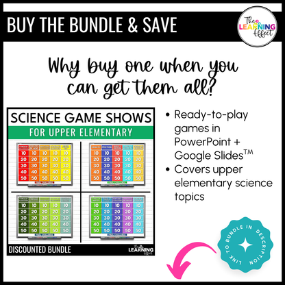 Weather Game Show | Science Review Test Prep Activity