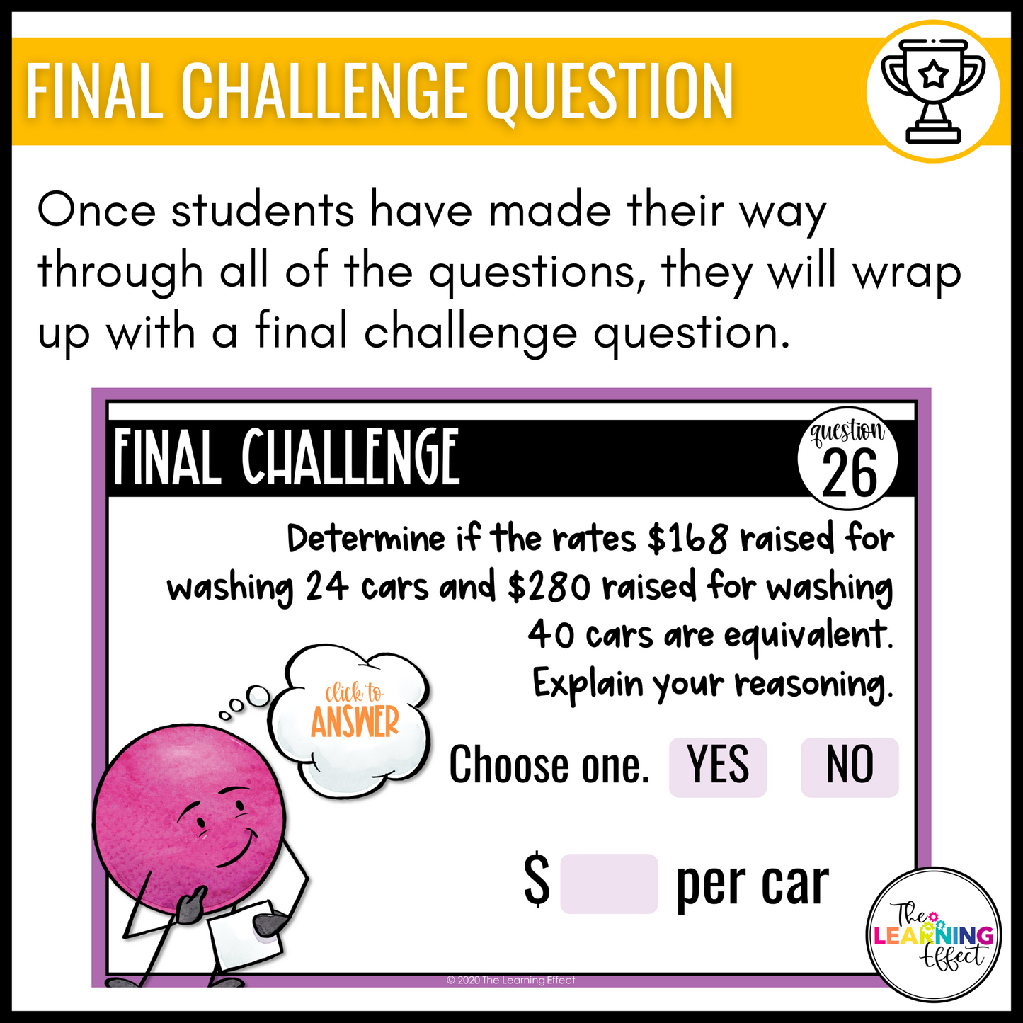 Ratios and Rates Google Slides | 6th Grade Math Digital Task Cards Activity