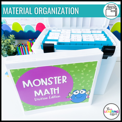 Division Timed Tests | Math Fact Fluency Practice Worksheets and Tracker