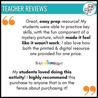 Valentine's Day Math Activities Color by Number and Pixel Art BUNDLE