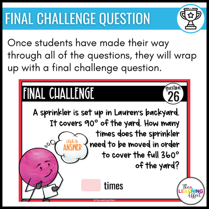 Geometry Google Slides | 4th Grade Math Digital Task Cards Activity