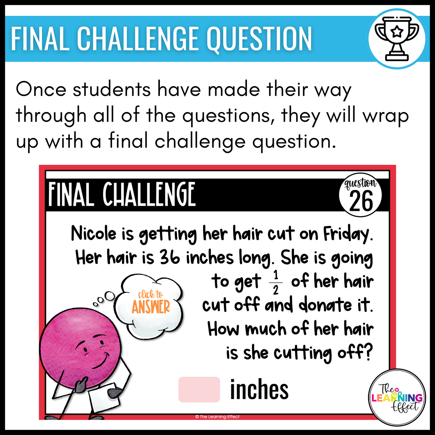 Operations with Fractions Google Slides | 4th Grade Digital Task Cards Activity