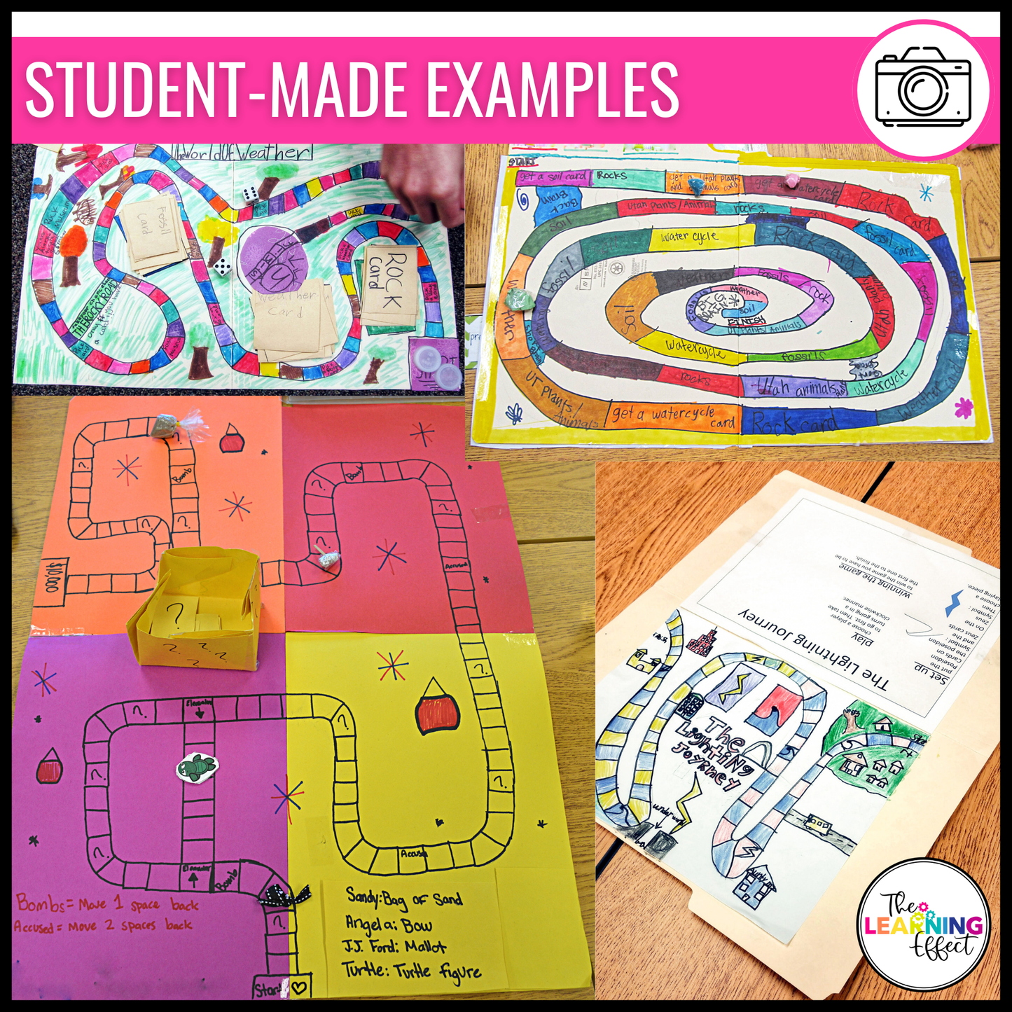 Create Your Own Board Game Project | Fun No Prep Activity | End of the Year