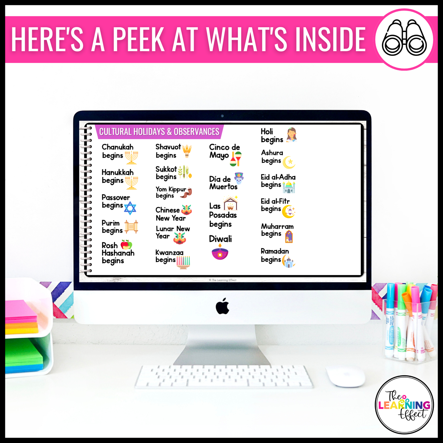 Digital Planner Stickers for Teachers