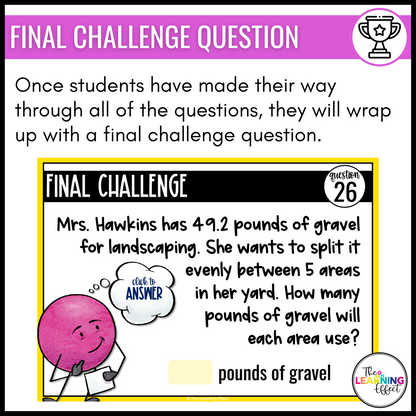 Multiplying and Dividing Decimals Google Slides | 5th Grade Digital Task Cards