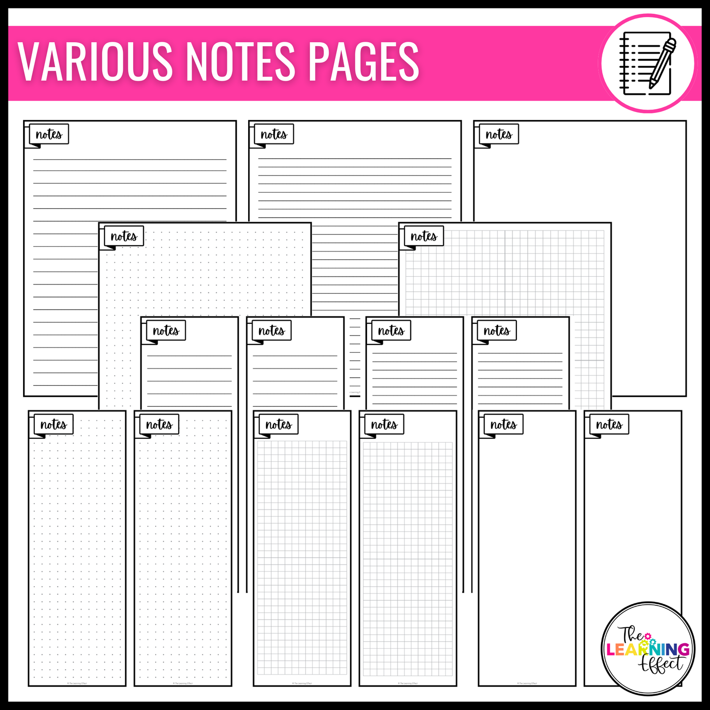 Teacher Meeting Notes | Professional Development Notes | PLC, Staff, Committee, RTI