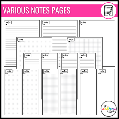 Teacher Meeting Notes | Professional Development Notes | PLC, Staff, Committee, RTI