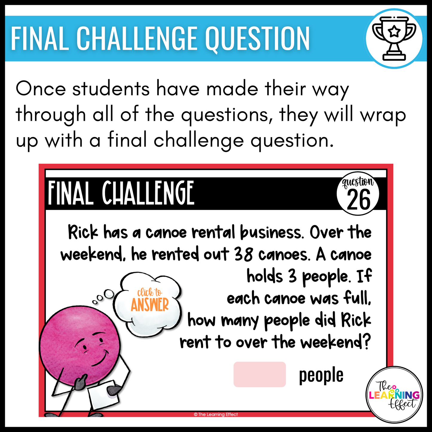 4th Grade Math Spiral Review #1 Google Slides | Digital Task Cards Test Prep Activity