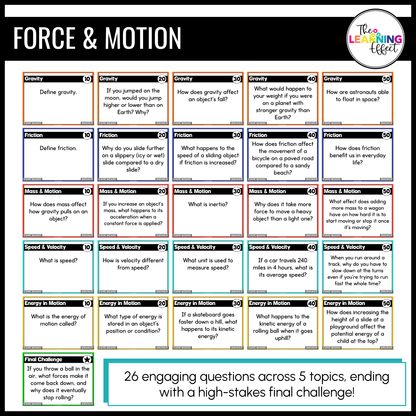 Science Game Show Test Prep BUNDLE | Upper Elementary Review Activities