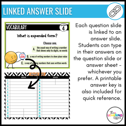 Adding and Subtracting Whole Numbers Google Slides | 4th Grade Digital Task Cards Activity