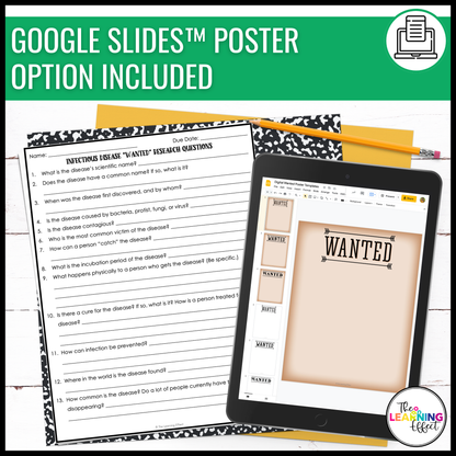 Infectious Diseases Research Project | Science Activity for Microorganisms