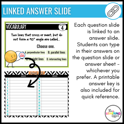 Geometry Google Slides | 4th Grade Math Digital Task Cards Activity
