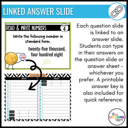 Place Value Google Slides | 4th Grade Math Digital Task Cards Review Activity