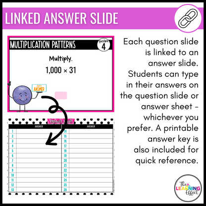 Multiply by Whole Numbers Google Slides | 5th Grade Digital Task Cards Activity