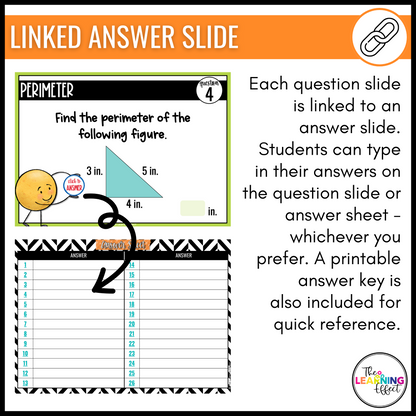 3rd Grade Math Spiral Review #3 Google Slides | Digital Task Cards Test Prep Activity