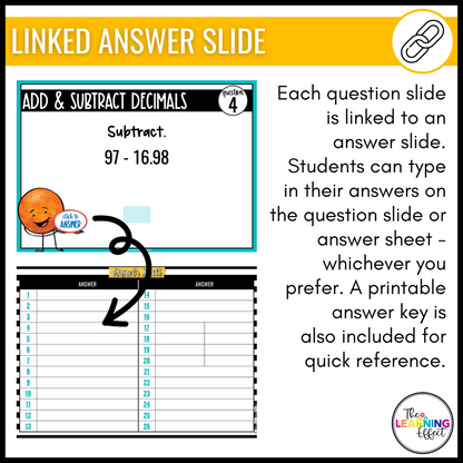 Decimal Operations and Division Google Slides | 6th Grade Digital Task Cards Activity
