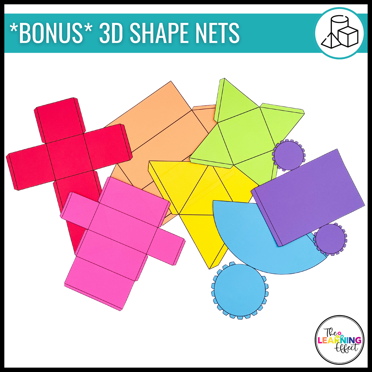 Geometry Posters BUNDLE | 2D and 3D Shapes, Area, Perimeter, and Volume Anchor Charts