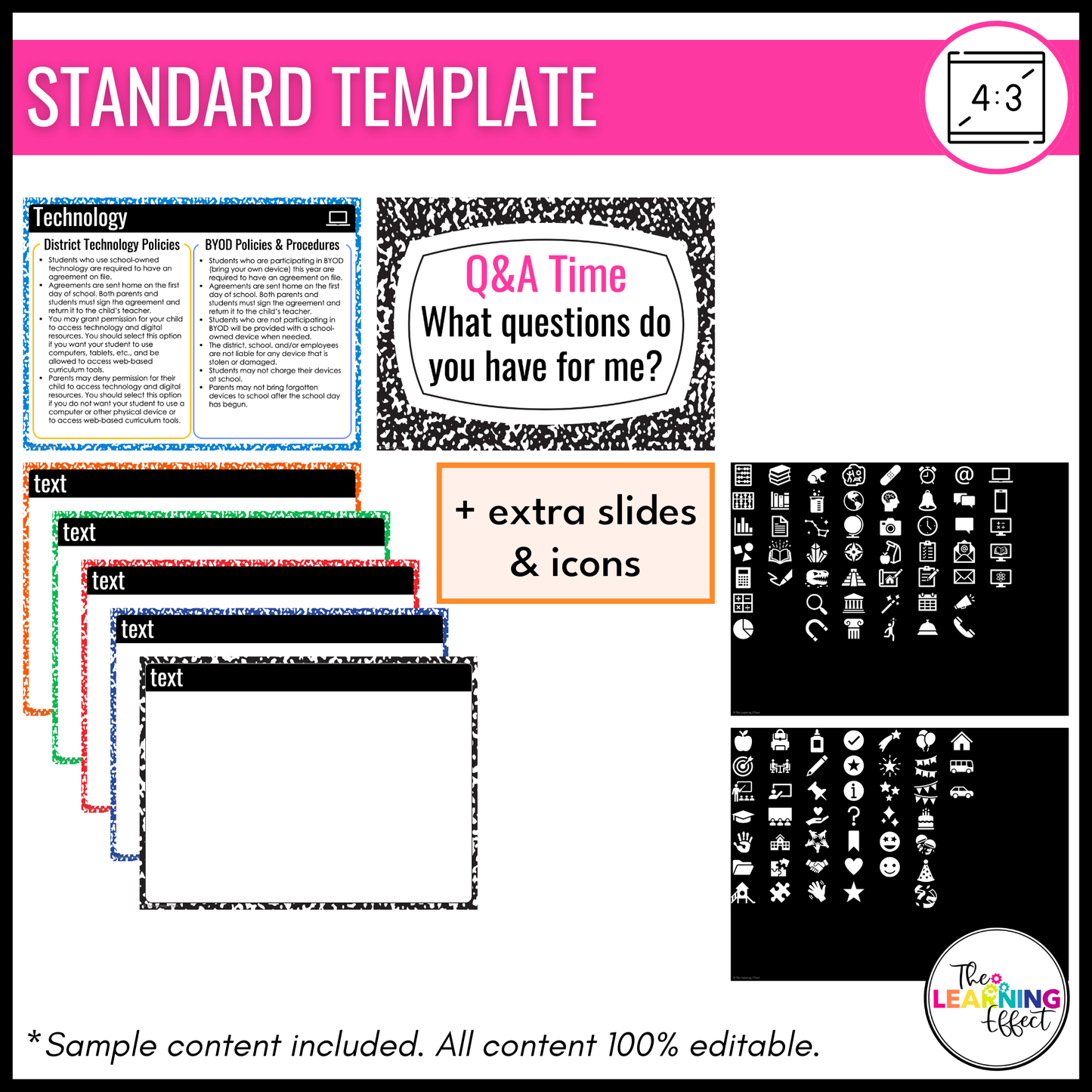 Meet the Teacher, Open House, or Back to School Night Slideshow | Google Slides and PPT