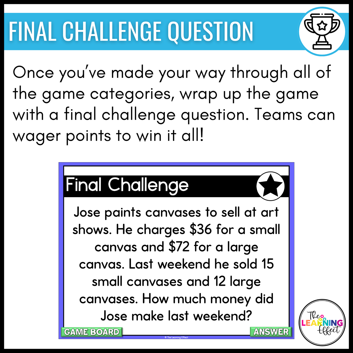 Multiply with Two-Digit Numbers Game Show | 4th Grade Multiplication Activity