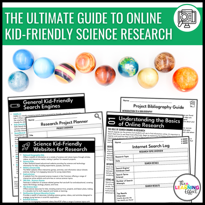 Science Projects for Upper Elementary | Research Activities for 4th, 5th, 6th Grade