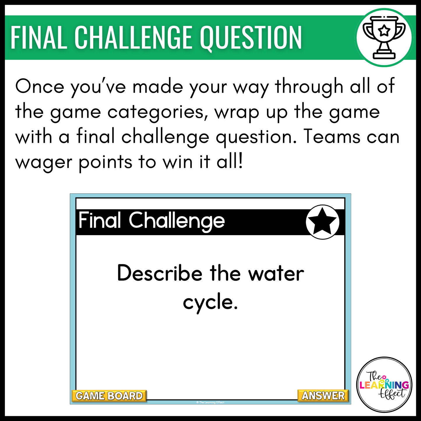 Weather Game Show | Science Review Test Prep Activity