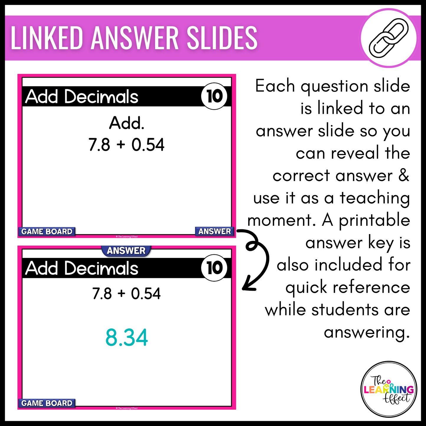 Adding and Subtracting Decimals Game Show | 5th Grade Math Test Prep Activity