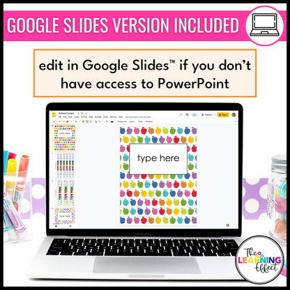 Editable Teacher Binder Covers and Spines for Planners and Classroom Organization