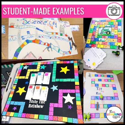 Create Your Own Board Game Project | Fun No Prep Activity | End of the Year