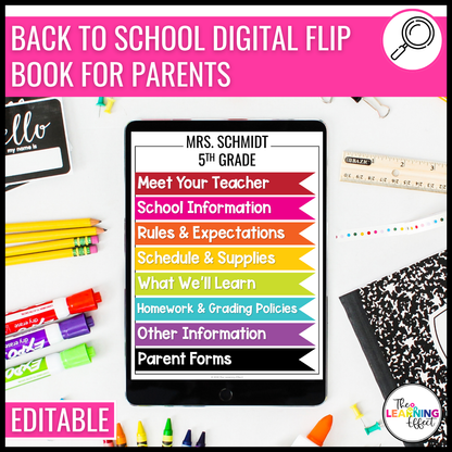 Back to School BUNDLE | Editable Forms, Printables, Checklists, and Templates