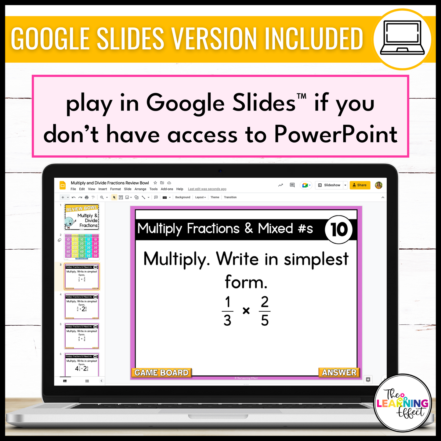 6th Grade Math Fraction, Decimal, and Percent Game Shows BUNDLE | Test Prep Review Activities