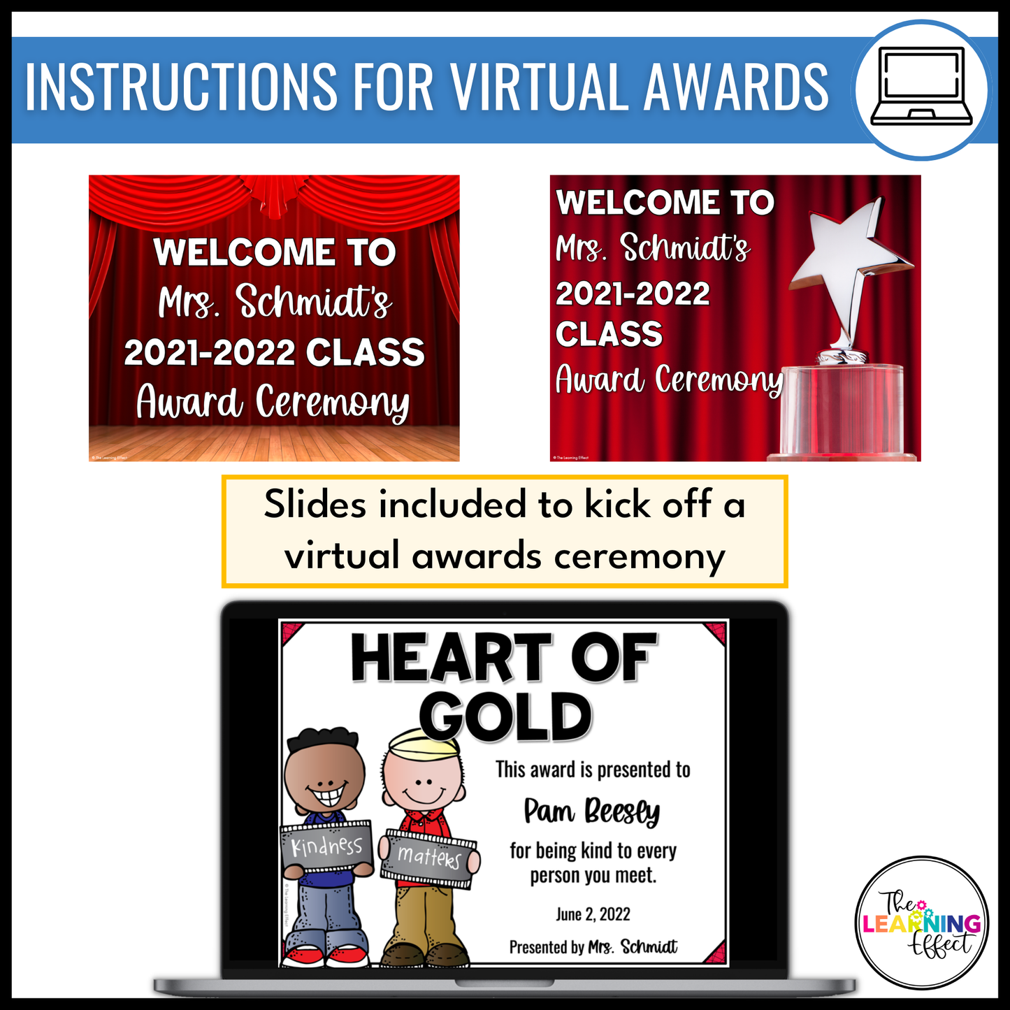 End of the Year Student Awards | Editable Certificate Templates