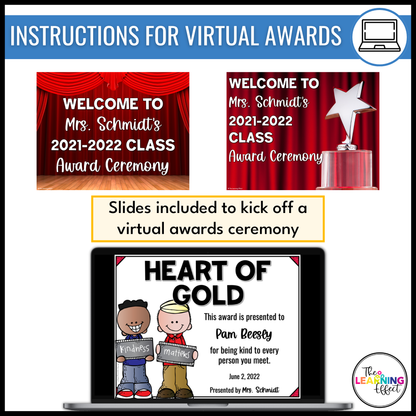 End of the Year Student Awards | Editable Certificate Templates