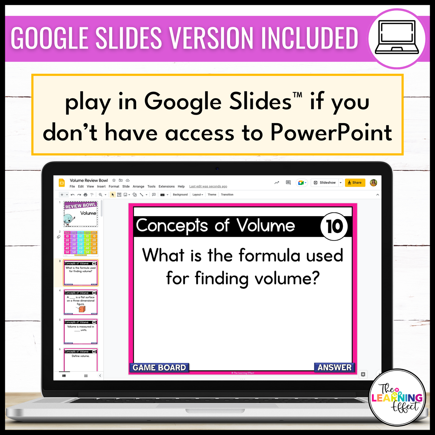 Volume Game Show | 5th Grade Math Review Test Prep Activity