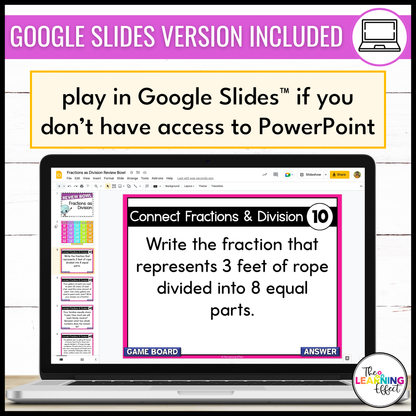 5th Grade Math Fractions Game Shows BUNDLE | Test Prep Review Activities