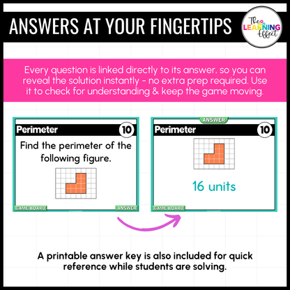 3rd Grade Math Spiral Review #3 Game Show | End of Year Test Prep Activity