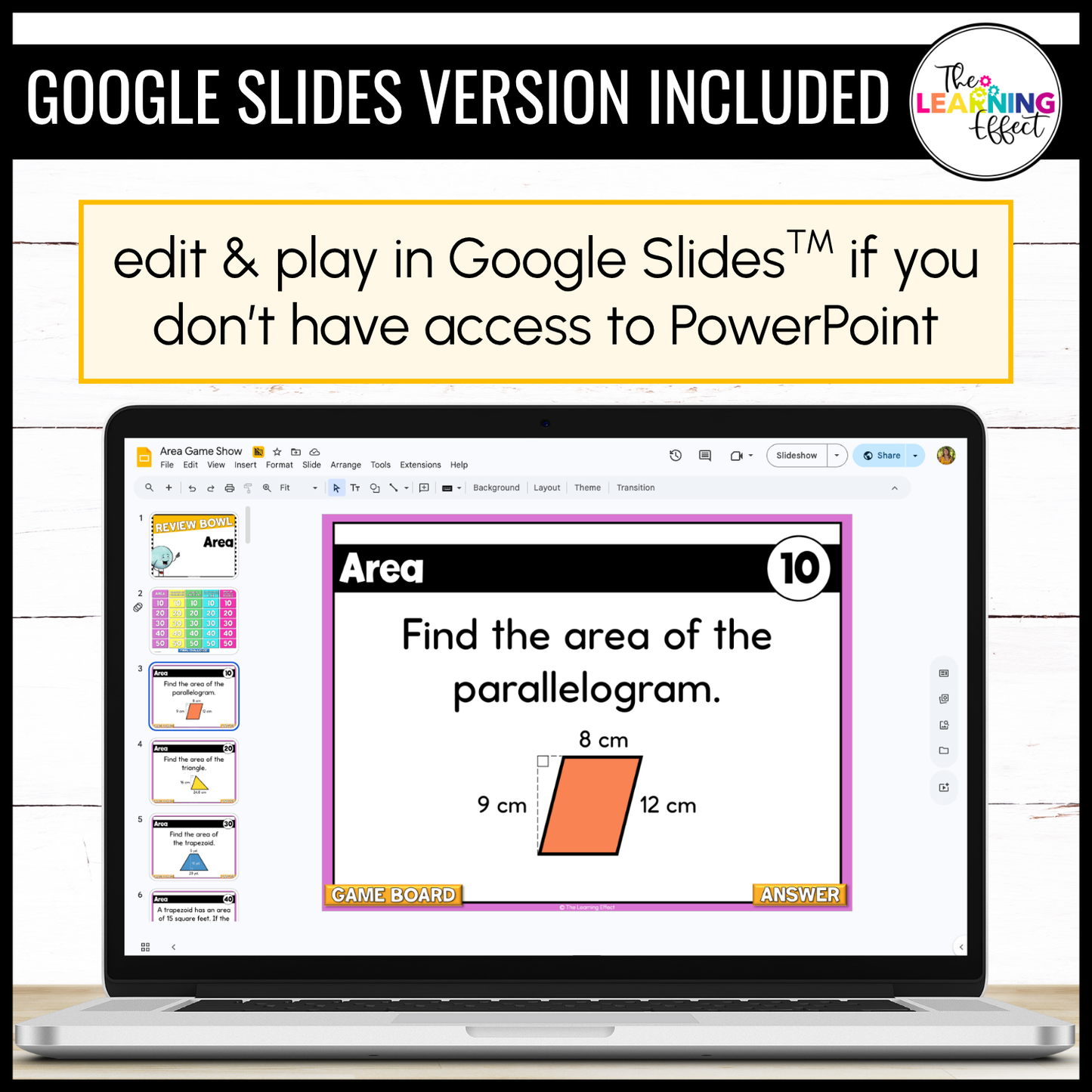 6th Grade Math Game Show BUNDLE | All Standards Test Prep Review Activities