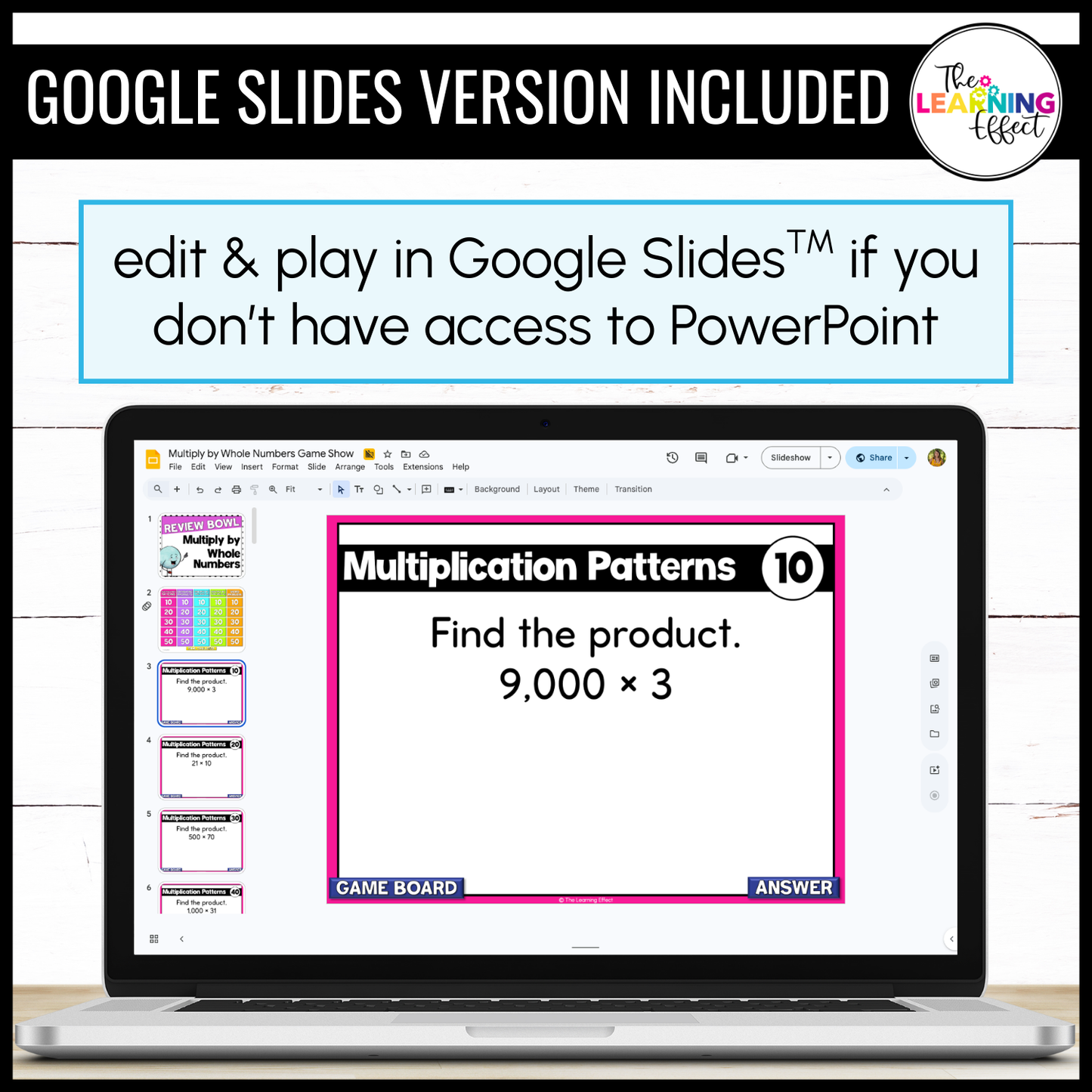 5th Grade Math Game Show BUNDLE | All Standards Test Prep Review Activities