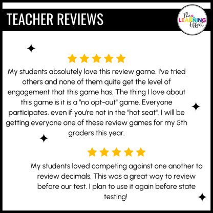 Adding and Subtracting Decimals Game Show | 5th Grade Math Test Prep Activity