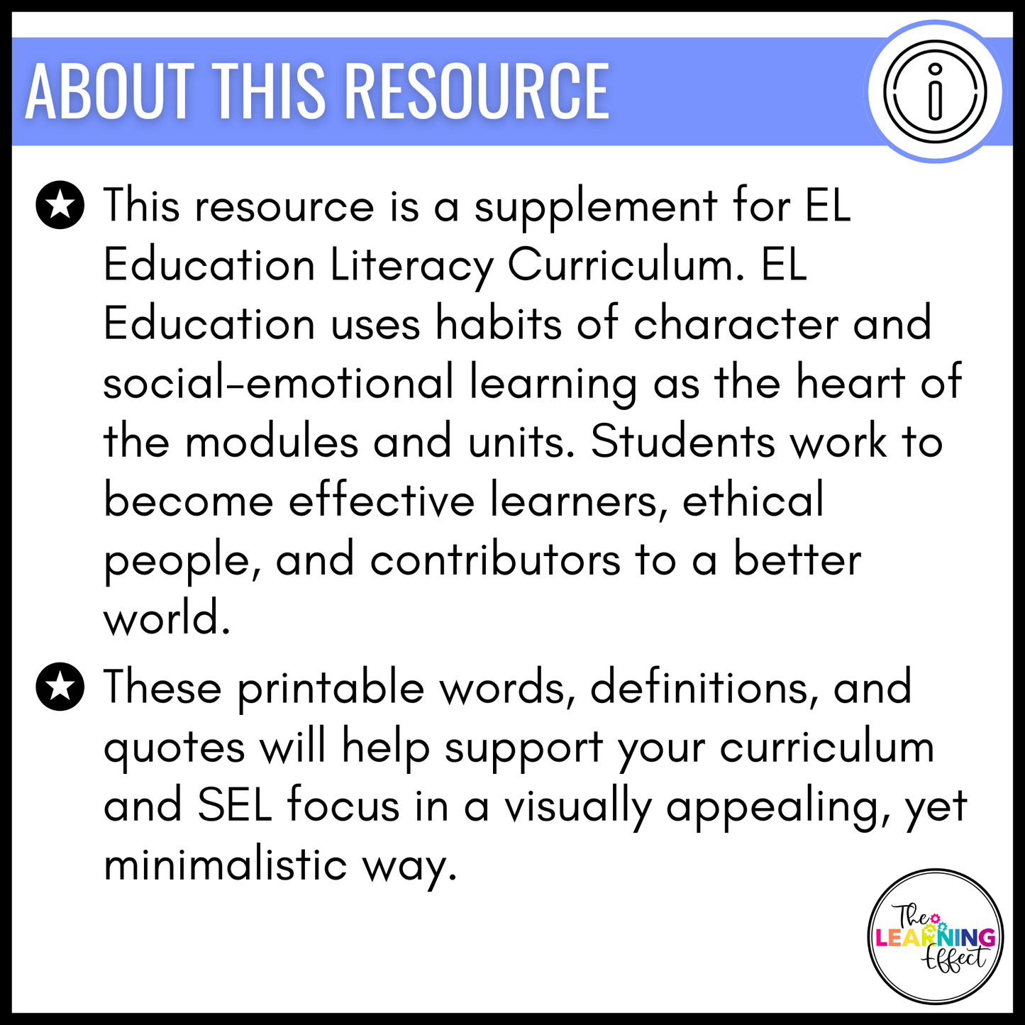 Habits of Character Classroom Display | Bulletin Board | EL Education Supplement