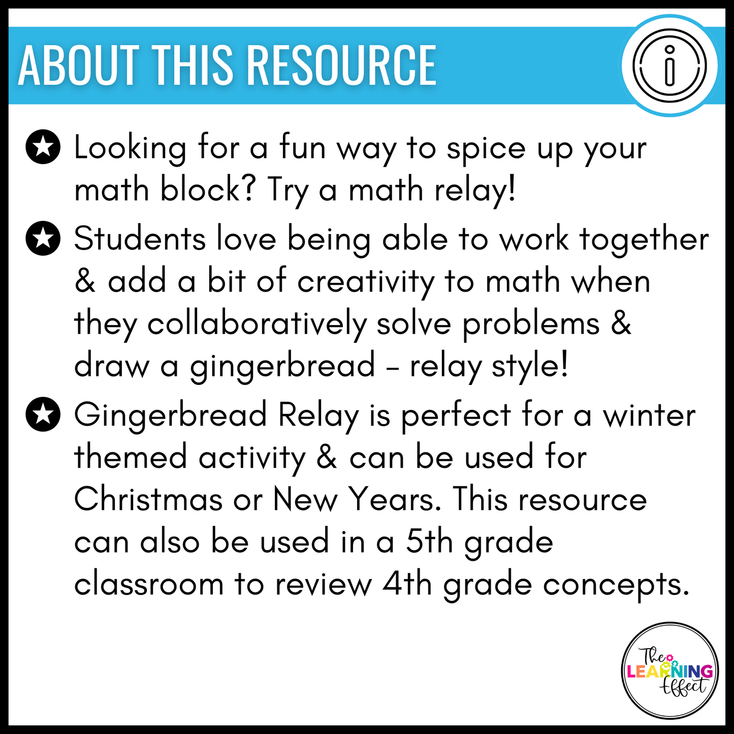 Winter Math Game for 4th Grade | Relay Review Activity | Multiplication, Place Value