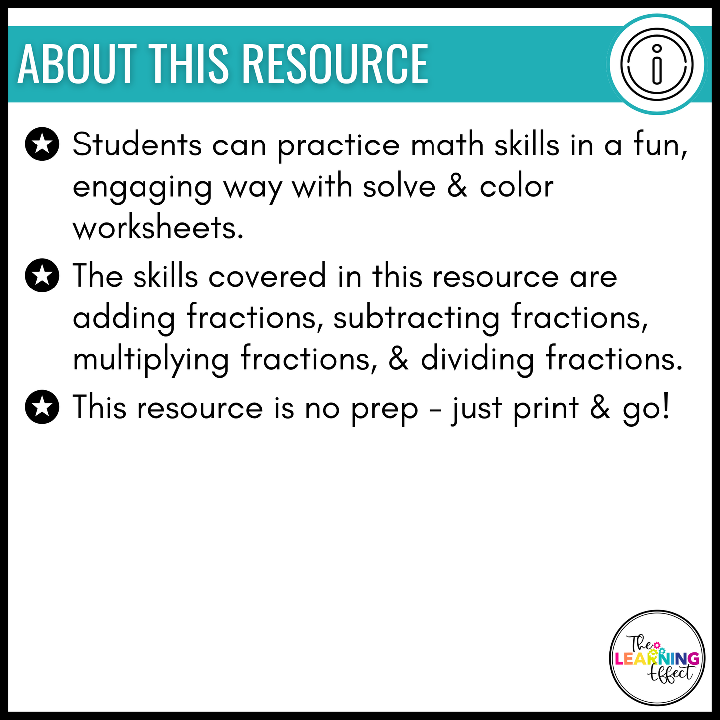 Winter Math Activities Mystery Picture Worksheets | Color by Number Fractions