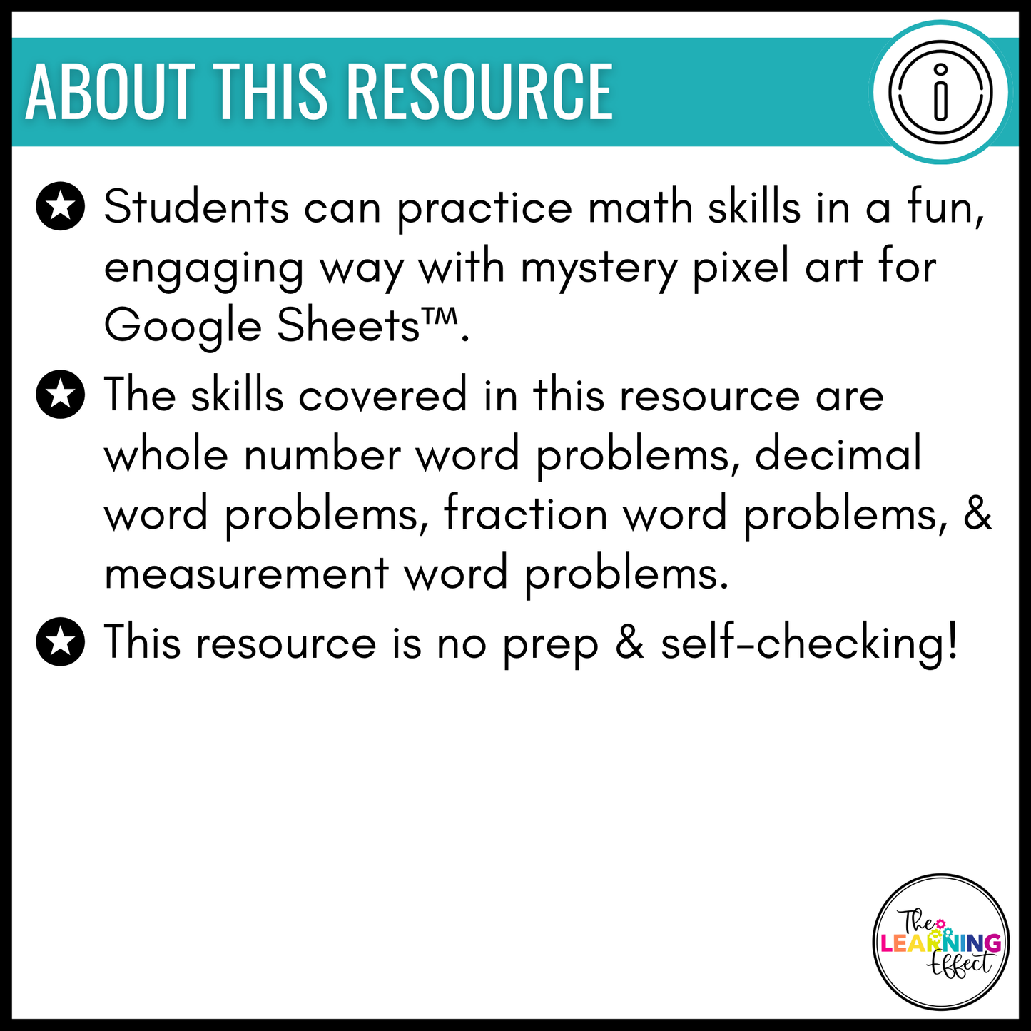 Spring Math Activities Digital Pixel Art | Word Problems