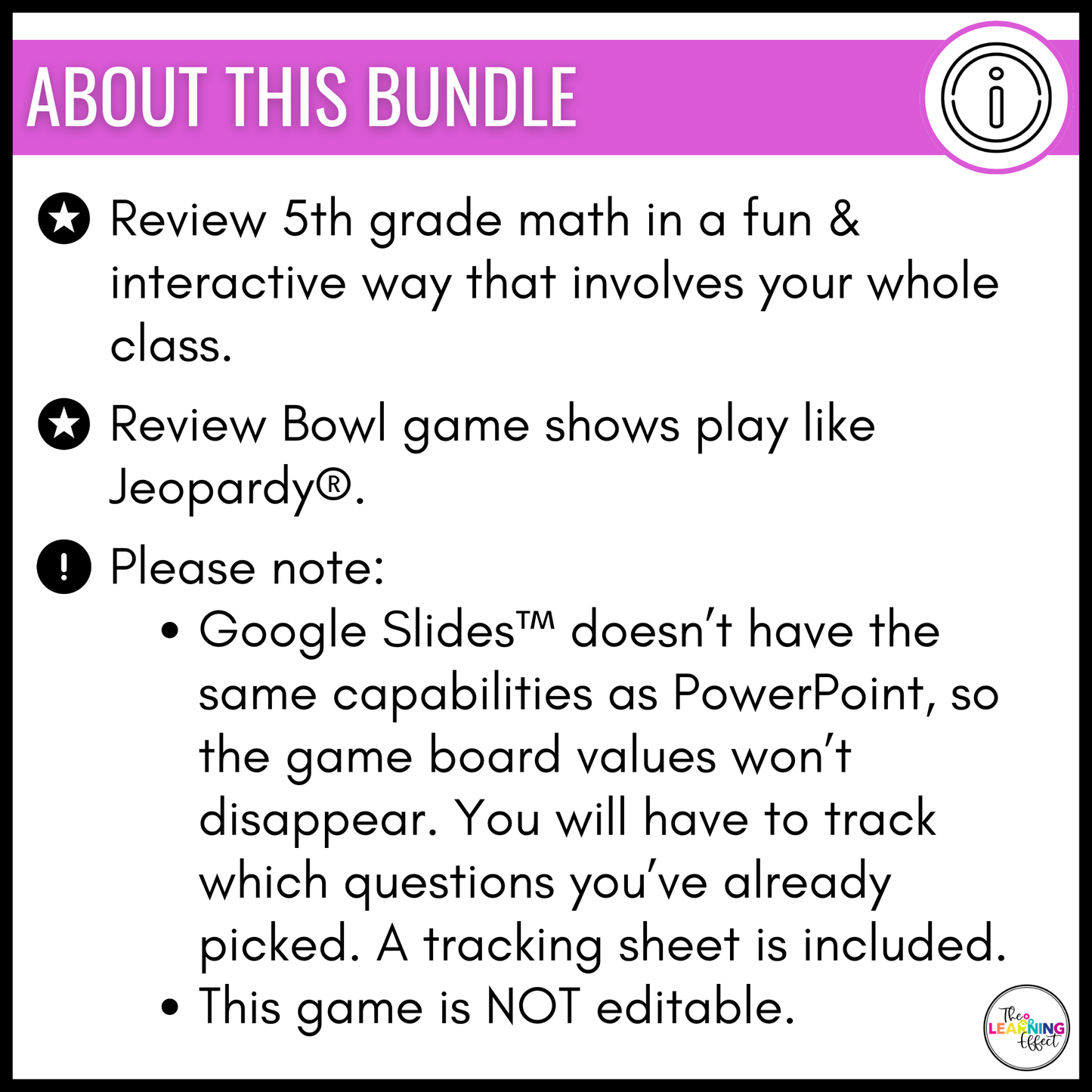 5th Grade Math Decimals Game Shows BUNDLE | Test Prep Review Activities