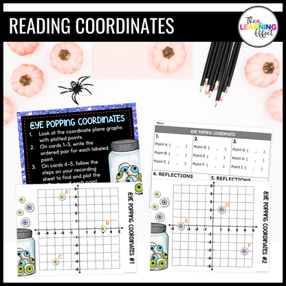 Halloween Math Centers Activities Games 6th Grade | Decimals, Fractions