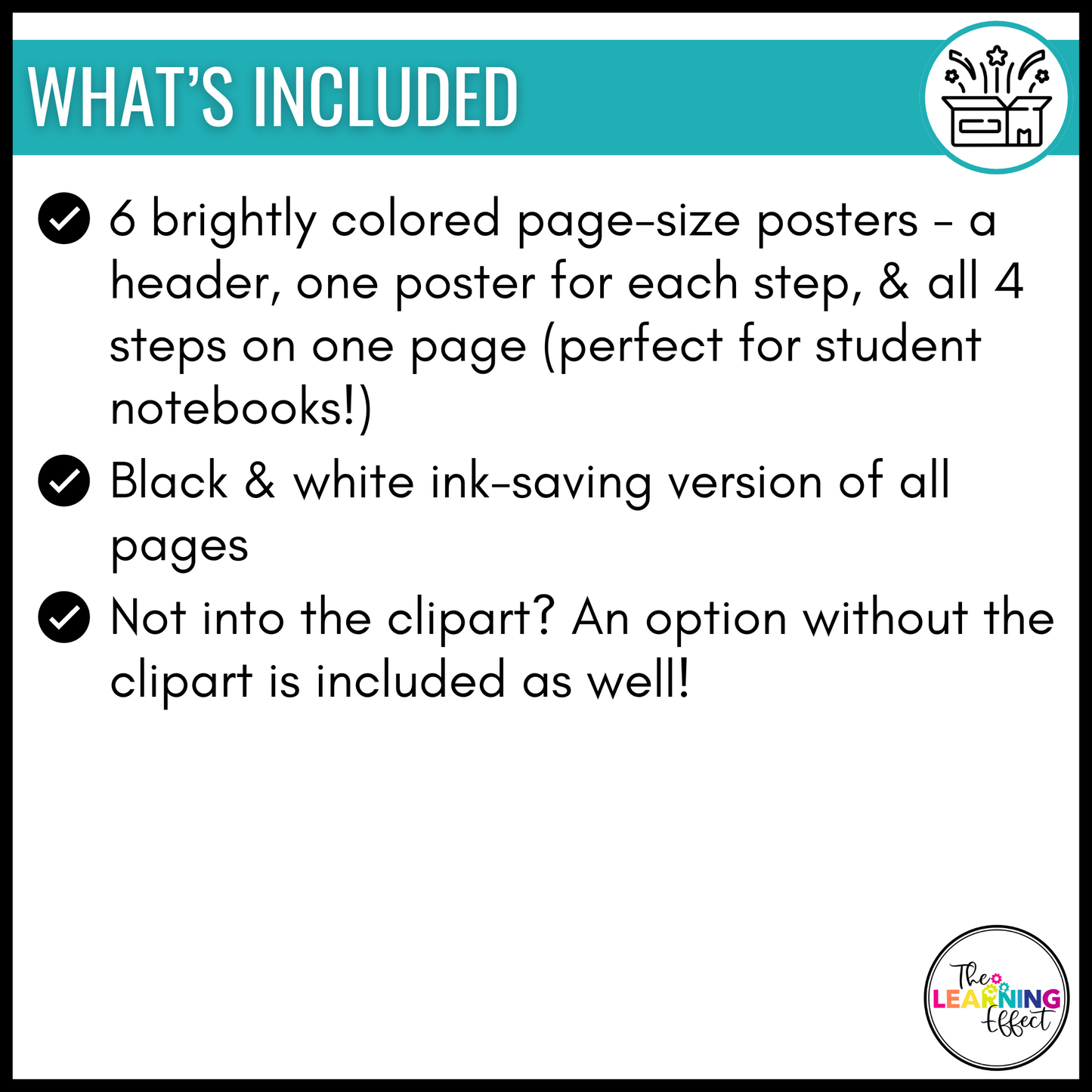 Math Problem Solving Strategies Anchor Chart Posters
