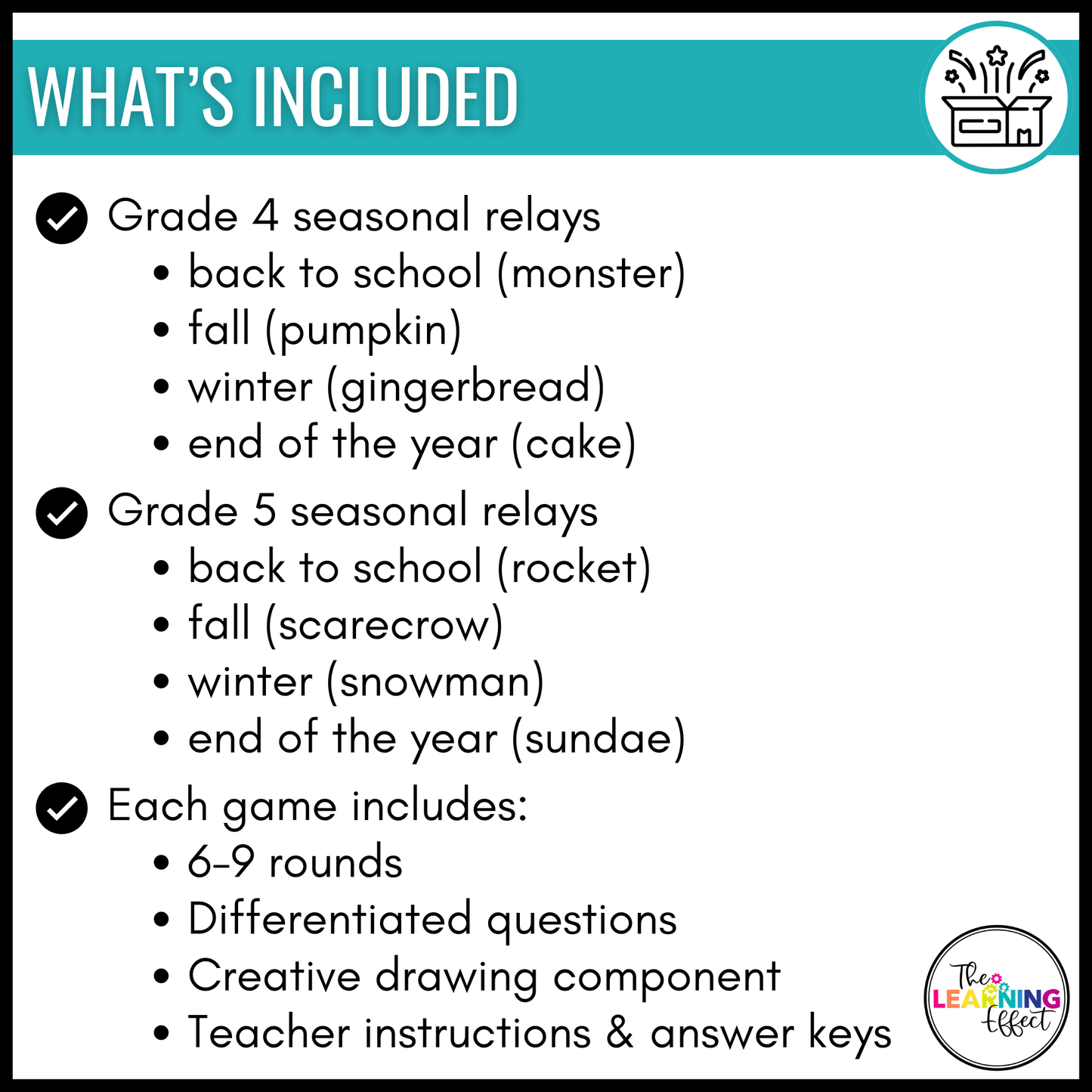 Math Review Relay Games BUNDLE for 4th and 5th Grades | No Prep Whole Class Activities