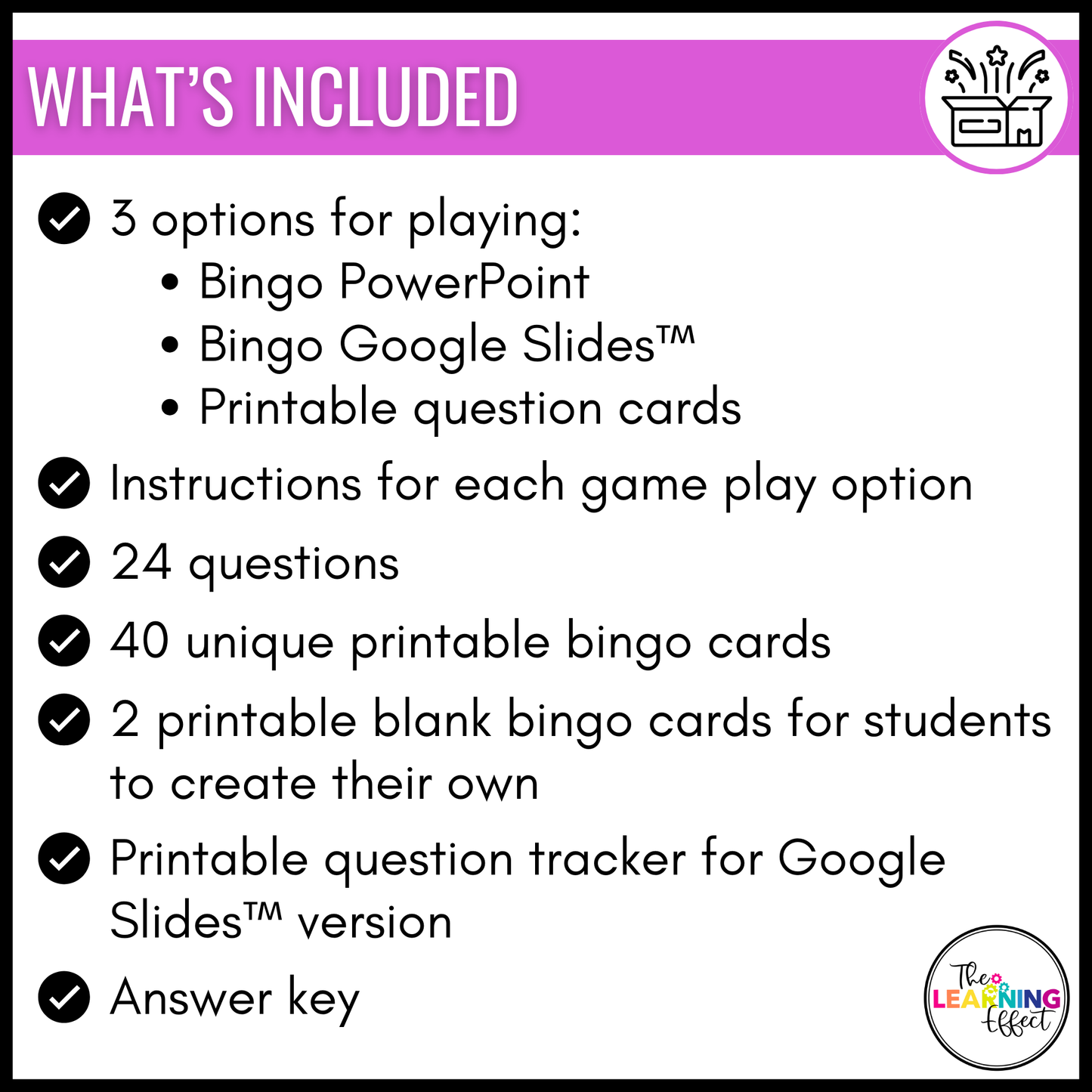 5th Grade Math Spiral Review Bingo Game | End of Year Test Prep Activity