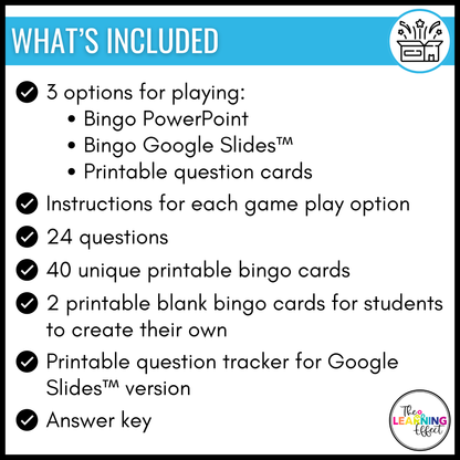 4th Grade Math Spiral Review Bingo Game | End of Year Test Prep Activity